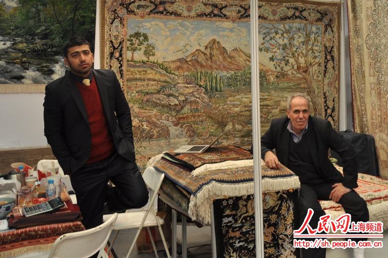 地毯是伊朗展團的主打產品