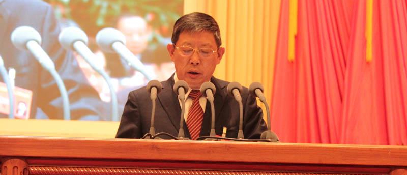 上海市十四屆人大四次會議開幕，楊雄作政府工作報告