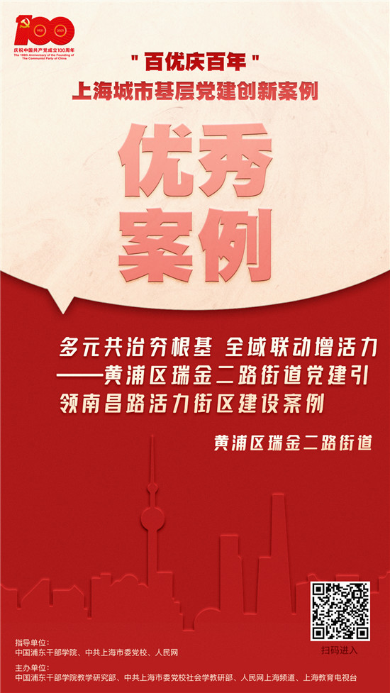 多元共治夯根基全域聯動增活力黃浦區瑞金二路街道