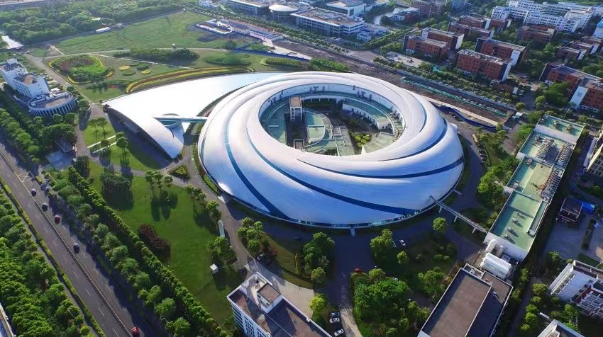 位于張江科學城的“上海光源”。張江管委會供圖