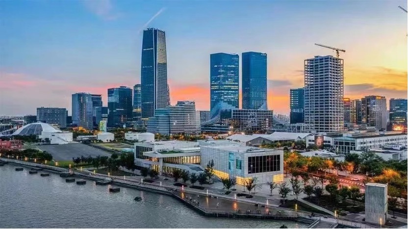 徐匯西岸，AI Tower。徐匯區供圖