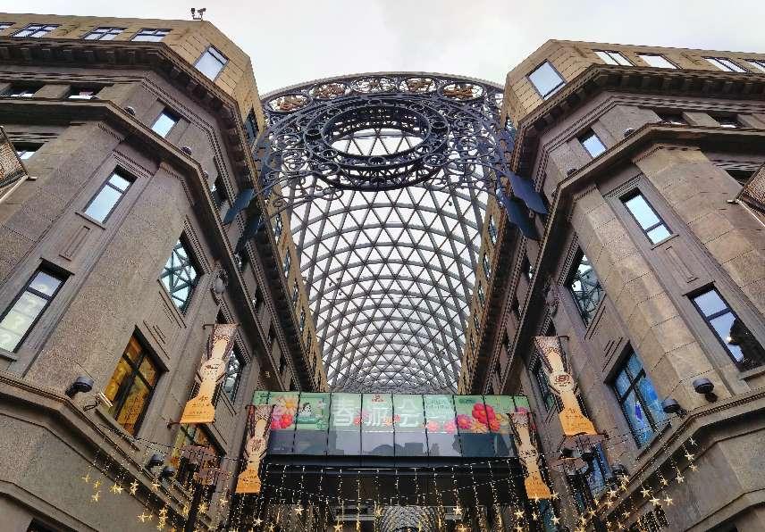 外灘中央廣場內景。人民網記者 楊文全攝