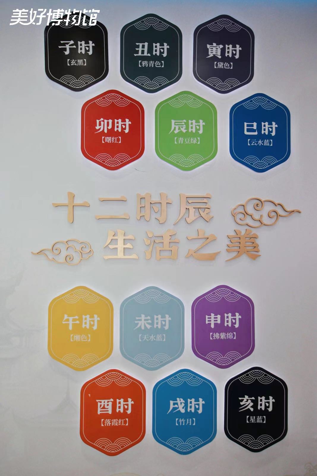“十二時辰·生活之美”展區。美好博物館供圖