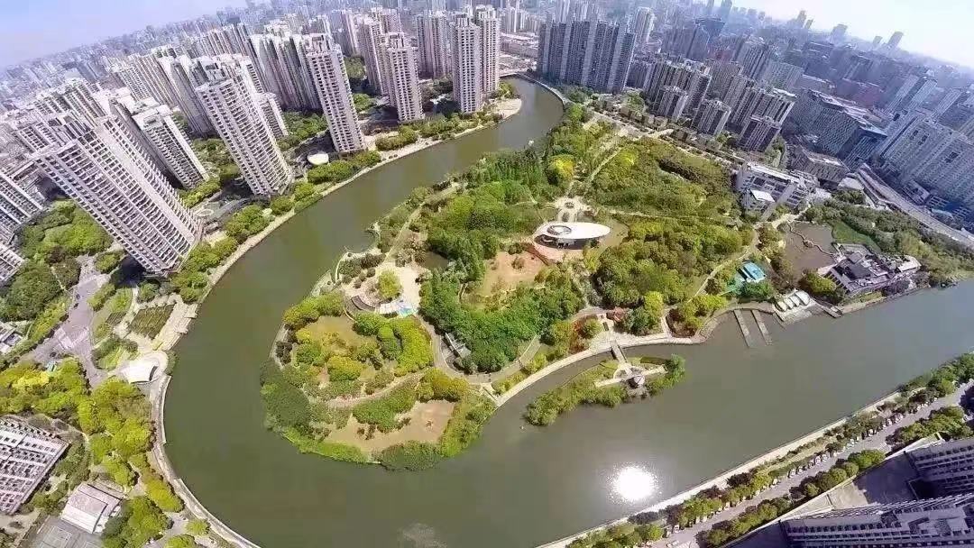 蘇州河流經普陀區。普陀區委宣傳部供圖