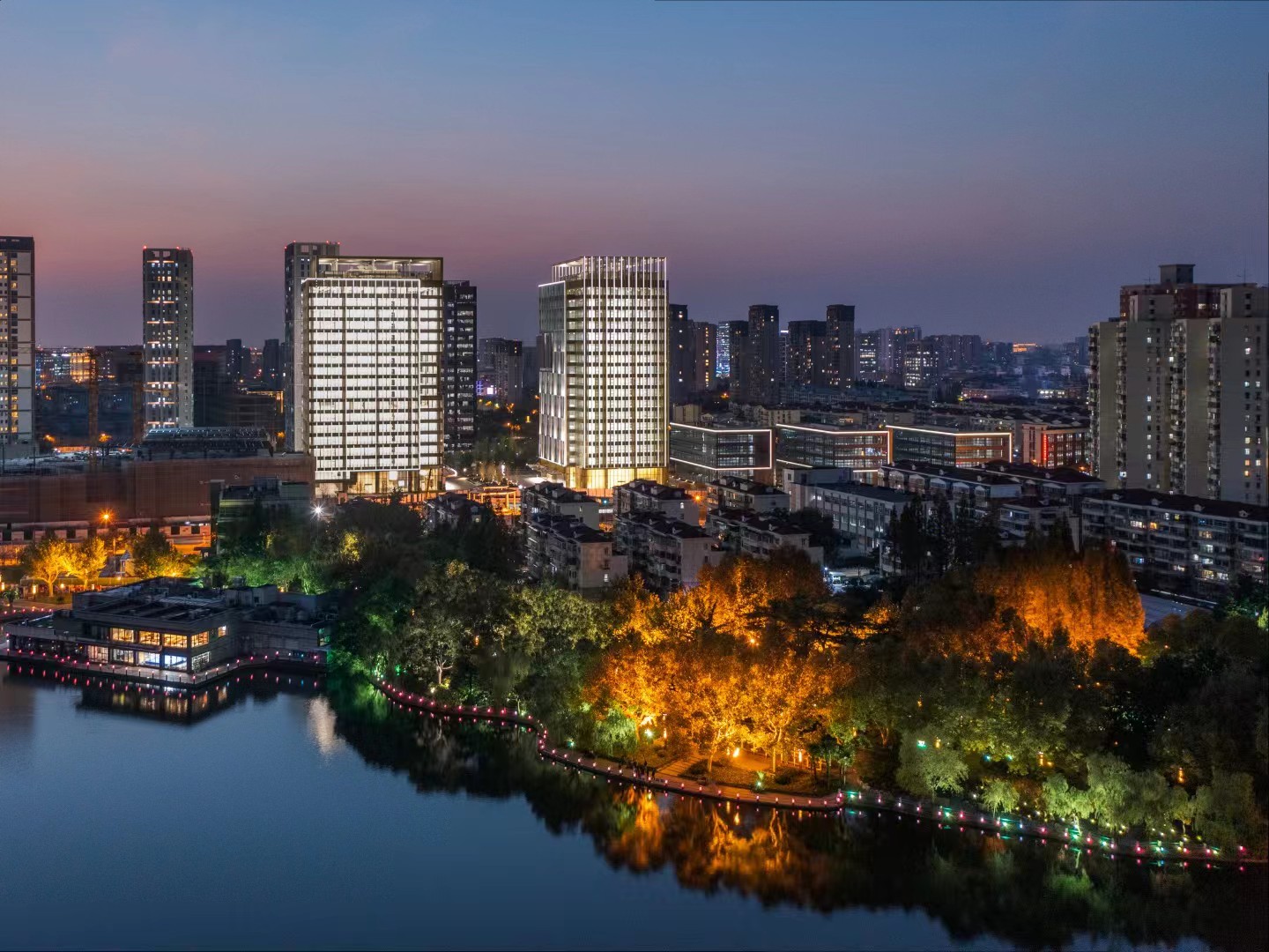 國浩長風城。普陀區委宣傳部供圖