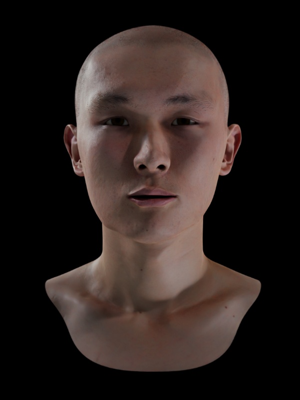 崔海治烈士容貌復原圖與其哥哥照片對比