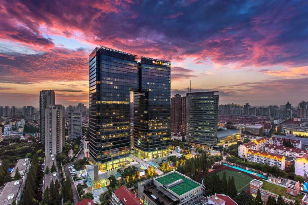 上海長寧金虹橋國際中心。上海市長寧區供圖
