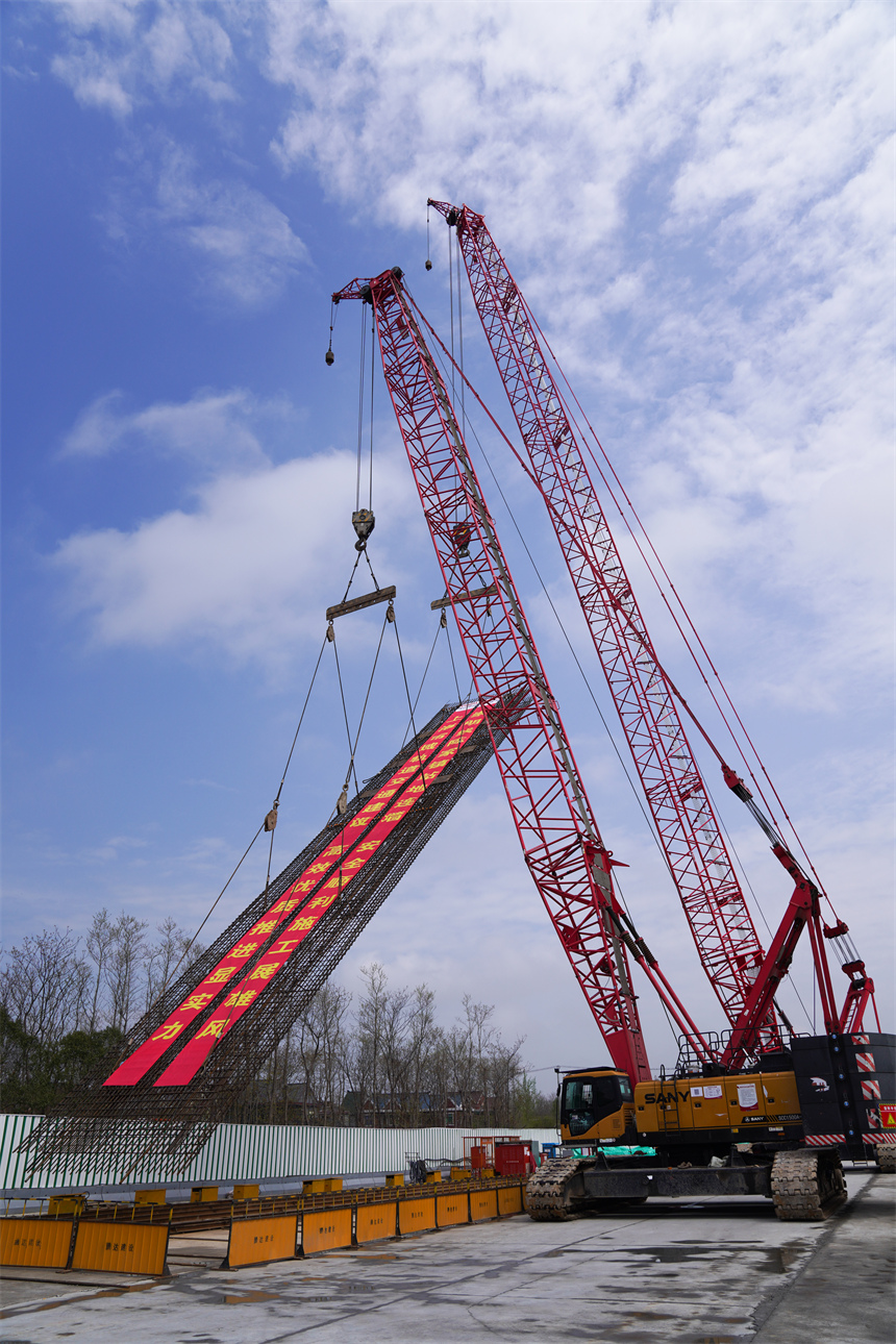 上海：崇明島最大地鐵站今天迎來重要建設節點