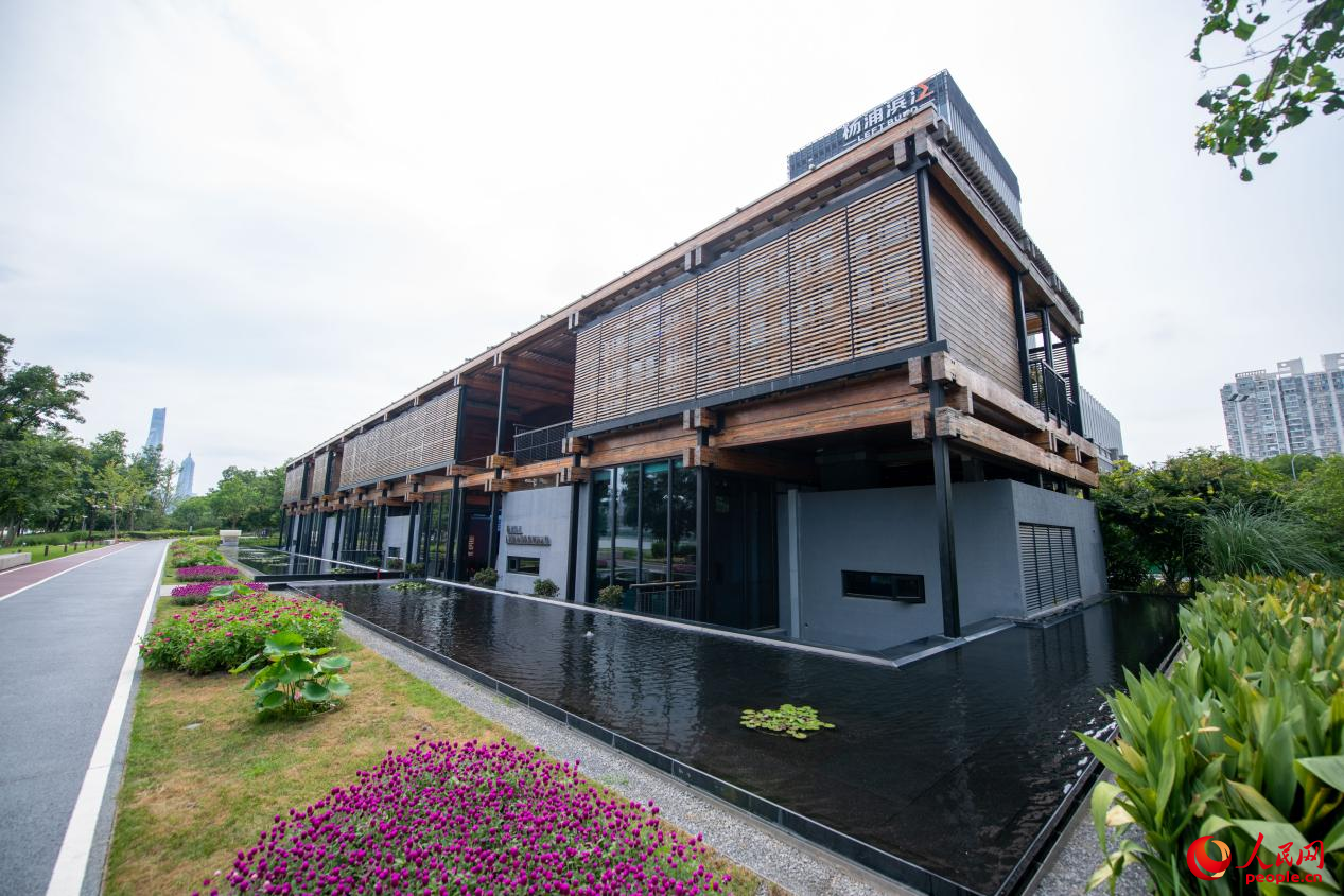 楊浦濱江人民城市建設規劃展示館。人民網記者 翁奇羽攝