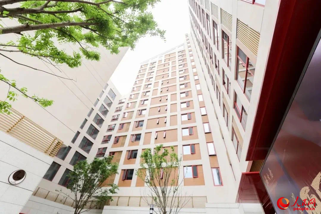 提供給青年人租住的人才公寓。人民網記者 董志雯攝