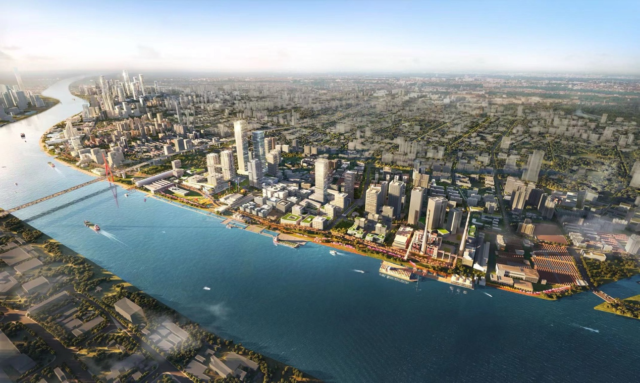 楊浦濱江 。楊浦區新聞辦供圖