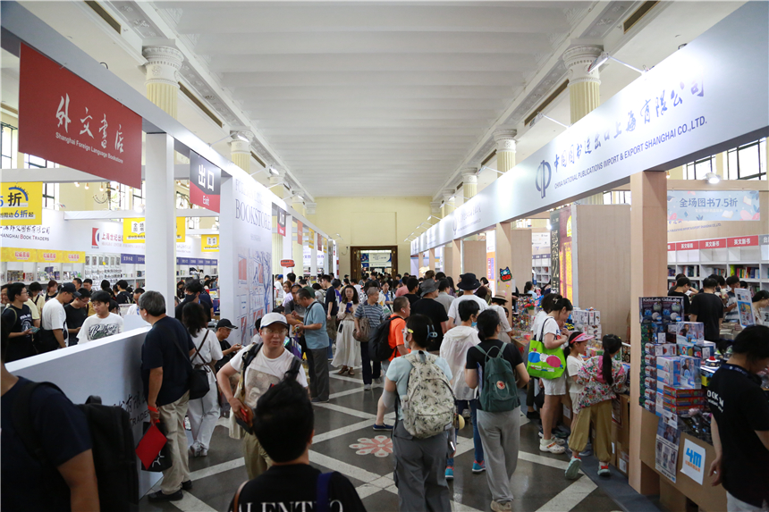 展銷書籍近3萬本，上海書展今日開幕