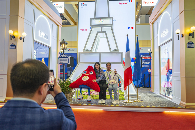 進博會法國館。人民網記者 王初 攝