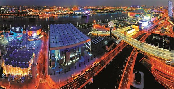 2010年5月1日璀璨的世博會浦西園區