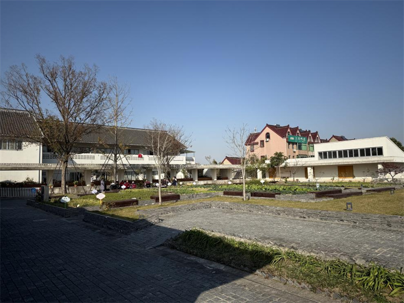 水庫村綜合為老服務中心外景。 人民網記者 王文娟攝