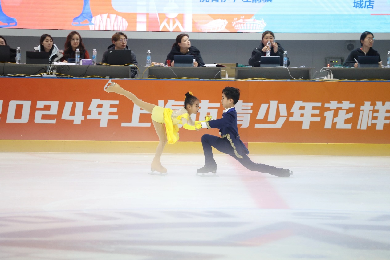 青少年花樣滑冰比賽。受訪單位供圖