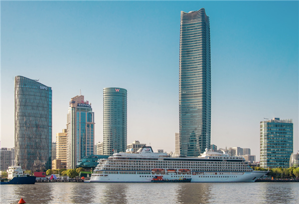 上海港國際客運中心碼頭。虹口區委宣傳部供圖